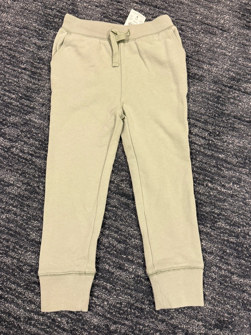 New w Tags Crewcuts by J.Crew Girls Sage Green Sweatpants Sz 5